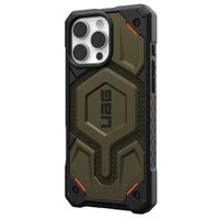 UAG Coque arrière Monarch Pro Apple iPhone 16 Pro Max - Kevlar Element Green