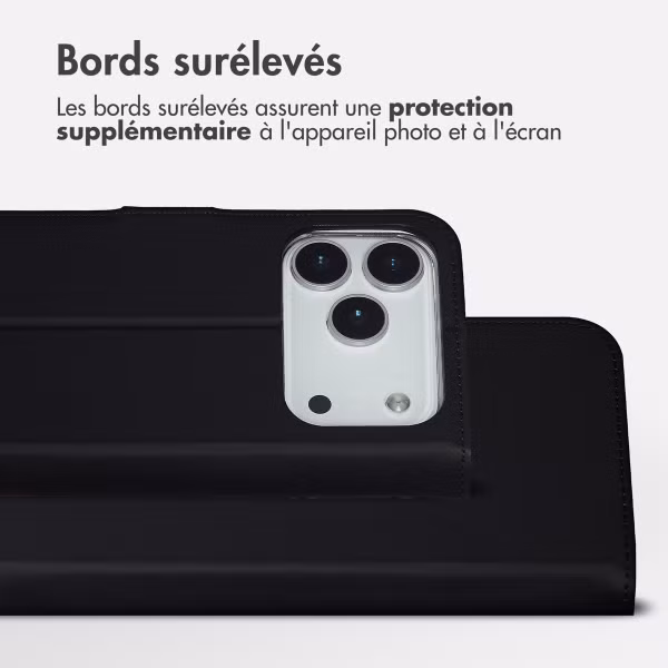 Accezz Étui de télephone Wallet Apple iPhone 17 Pro - Noir