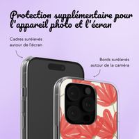 Coque personnalisée avec des fleurs iPhone 16 Pro Max - Transparent