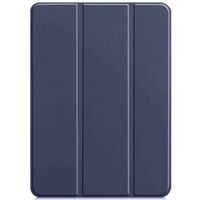 imoshion Coque tablette Trifold Apple iPad Pro 12.9 (2018/2020/2021/2022) - Bleu foncé