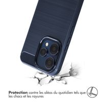 imoshion Coque Brushed Oppo Reno15 F (5G) - Bleu foncé
