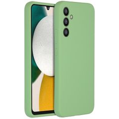 Accezz Coque Liquid Silicone Samsung Galaxy A34 (5G) - Vert