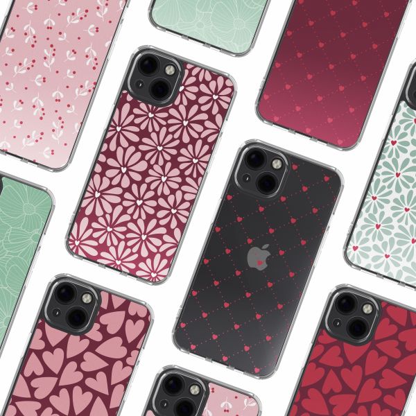 imoshion Coque Design Apple iPhone 13 - Bloom Love Blush
