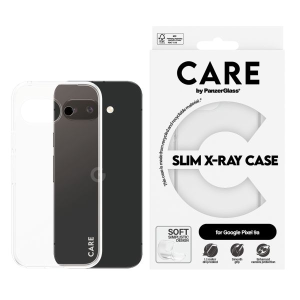 CARE by PanzerGlass Coque Fashion XR Google Pixel 9A - Transparent