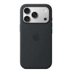 Apple Coque en silicone avec MagSafe Apple iPhone 17 Pro - Noir