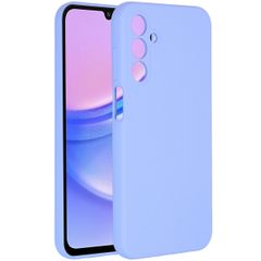 Accezz Coque Liquid Silicone Samsung Galaxy A15 (5G/4G) - Violet