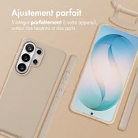 imoshion Coque arrière Color avec cordon amovible et MagSafe Samsung Galaxy S26 Ultra - Nude