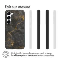 imoshion Coque Design Samsung Galaxy S23 Plus - Black Marble