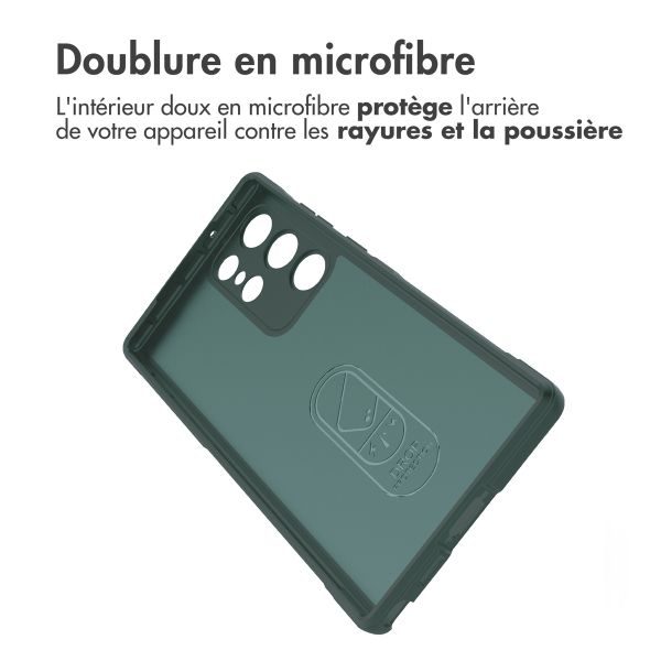 imoshion Coque arrière EasyGrip Samsung Galaxy S23 Ultra - Vert foncé