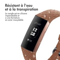 imoshion Bracelet silicone Fitbit Charge 3 / 4 - Brun