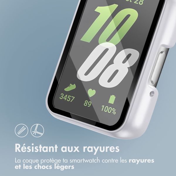 imoshion Coque rigide à couverture complète Samsung Galaxy Fit 3 - Argent