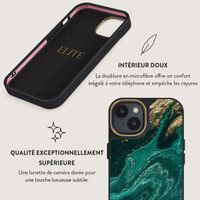 Burga Coque Elite Gold iPhone 15 - Emerald Pool