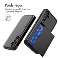 imoshion Coque arrière avec porte-cartes Samsung Galaxy S23 FE - Noir