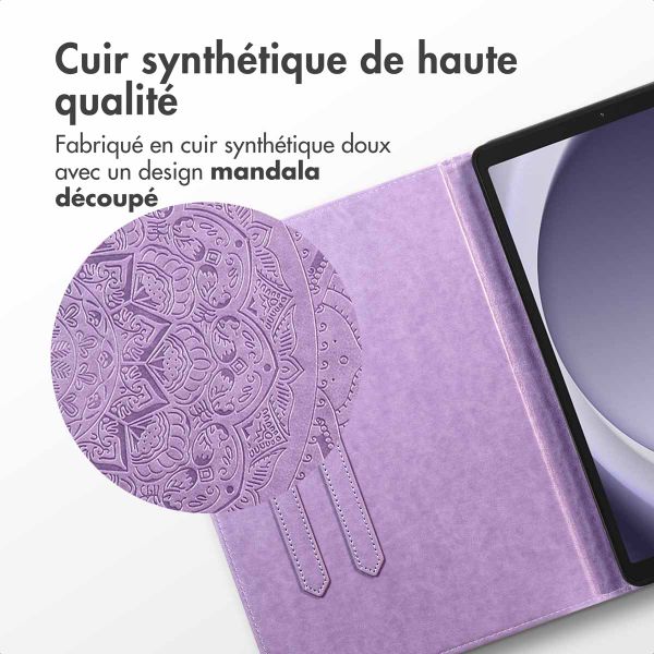 imoshion Coque tablette Samsung Galaxy Tab A9 Plus - Lila / Lilac