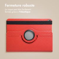 imoshion Coque tablette rotatif à 360° Apple iPad 9 (2021) 10.2 pouces / iPad 8 (2020) 10.2 pouces / iPad 7 (2019) 10.2 pouces - Rouge