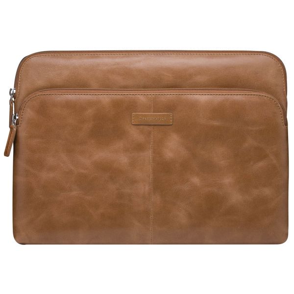 dbramante1928 Skagen Pro+ Sleeve - Pochette ordinateur 14 pouces - Cuir véritable - MacBook Pro 14 pouces - Tan