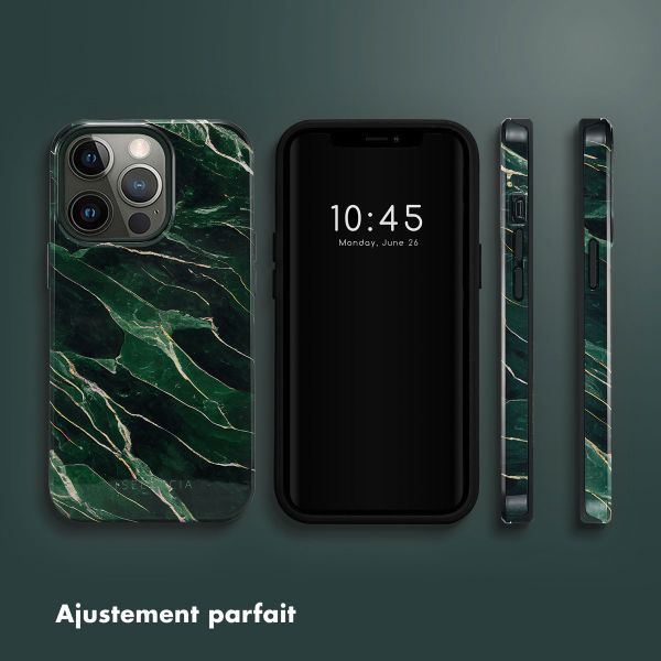 Selencia Coque arrière Vivid Tough iPhone 13 Pro - Chic Marble Quartz