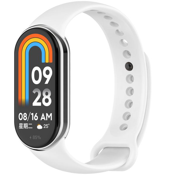 imoshion Bracelet sport en silicone Xiaomi Smart Band 8 / 9 - Blanc