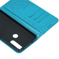 Etui de téléphone Mandala Motorola One Action - Turquoise