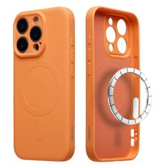 imoshion Coque Couleur avec MagSafe Apple iPhone 16 Pro - Neon Orange
