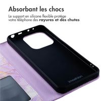 imoshion Étui de télephone portefeuille Design Xiaomi Redmi Note 14 (4G) - Purple Marble