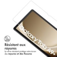 imoshion Protection d'écran en verre trempé Samsung Galaxy Tab A9 Plus