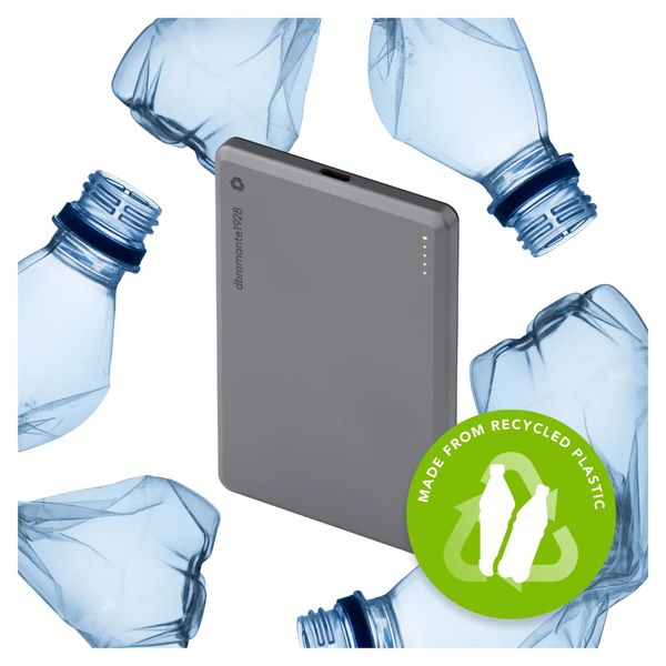 dbramante1928 Powerbank Re-charge 5.000 mAh - Batterie externe sans fil - Gris