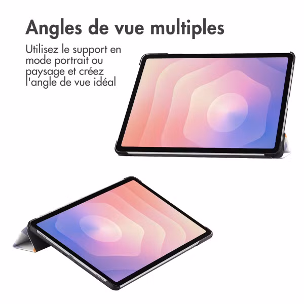 imoshion Coque tablette Design Trifold Samsung Galaxy Tab S11 - Flowers Distance