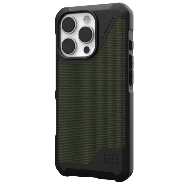 UAG Coque Metropolis LT MagSafe iPhone 16 Pro - Kevlar Olive