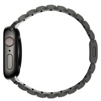 Nomad Bracelet à maillons magnétiques en acier Apple Watch Series 1 á 10 / SE / Ultra (2) (44/45/46/49 mm) - Graphite