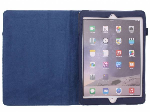 Coque tablette lisse iPad Air 2 (2014) - Bleu foncé