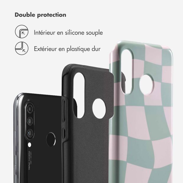 Selencia Coque arrière Vivid Huawei P30 Lite - Groovy Sage Green