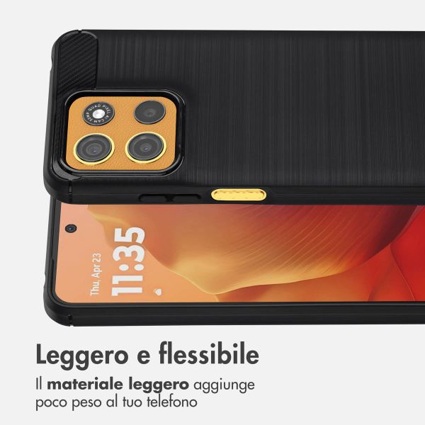 imoshion Coque Brushed Motorola Moto G15 / G15 Power - Noir