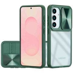 imoshion Coque arrière Camslider Samsung Galaxy S25 - Vert foncé