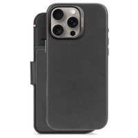 Decoded Portefeuille détachable 2 en 1 en cuir MagSafe Apple iPhone 16 Pro Max - Noir