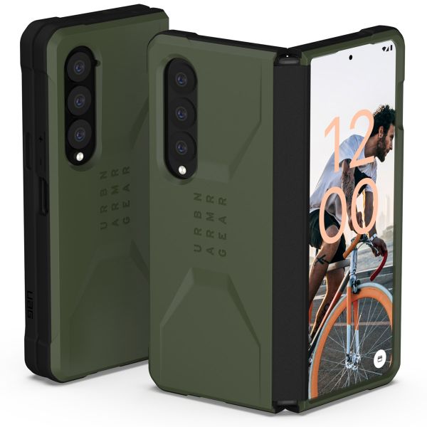 UAG Coque Civilian Samsung Galaxy Z Fold 4 - Vert