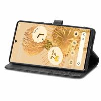 imoshion Etui de téléphone portefeuille Mandala Google Pixel 6 Pro - Noir