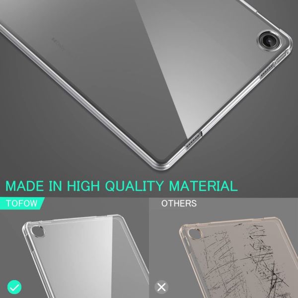 Coque silicone Lenovo Tab M10 Plus (3rd gen) - Transparent