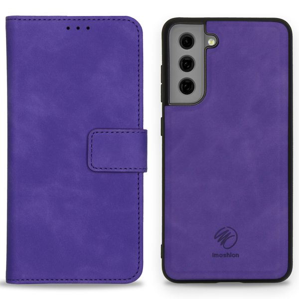 imoshion Etui de téléphone 2-en-1 amovible Galaxy S21 FE - Violet