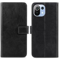 imoshion Étui de télephone portefeuille Xiaomi Mi 11 Lite (5G/4G) / 11 Lite 5G NE - Noir