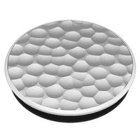 PopSockets Luxe PopGrip - Hammered Metal Silver