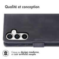 imoshion Etui de téléphone portefeuille avec cordon Samsung Galaxy S23 FE - Noir