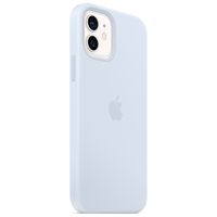 Apple Coque en silicone MagSafe Apple iPhone 12 (Pro) - Cloud Blue
