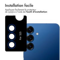 imoshion Lot de 2 protections d'objectif de caméra Samsung Galaxy S25 - Navy
