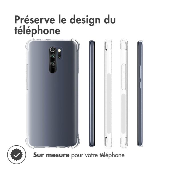 imoshion Coque antichoc Xiaomi Redmi 9 - Transparent