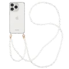 imoshion Coque avec dragonne + bracelet Apple iPhone 15 Pro Max - Perles Cœurs