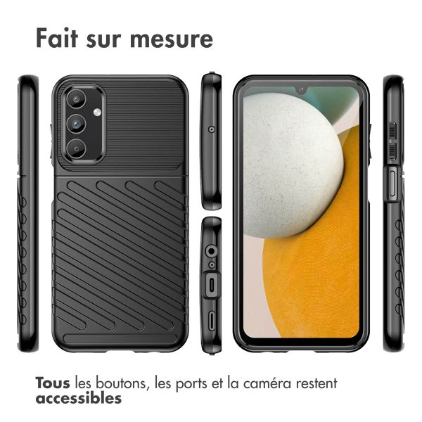 imoshion Coque arrière Thunder Samsung Galaxy A15 (5G/4G) - Noir