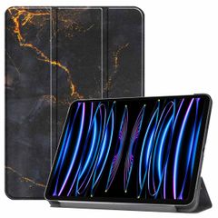 imoshion Coque tablette Design Trifold Apple iPad Pro 11 (2022/2021) - Black Marble