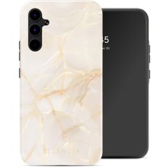 Selencia Coque arrière Vivid Samsung Galaxy A34 (5G) - Golden Beige Marble