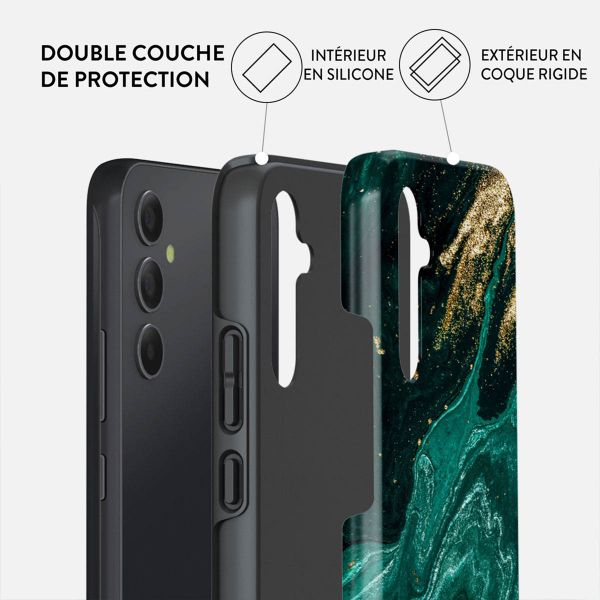 Burga Coque arrière Tough Samsung Galaxy A34 (5G) - Emerald Pool